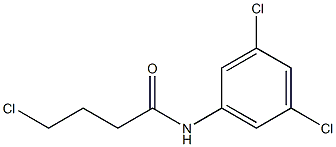 4-chloro-N-(3,5-dichlorophenyl)butanamide Struktur