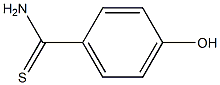 4-hydroxybenzene-1-carbothioamide Struktur