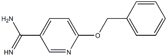 6-(benzyloxy)pyridine-3-carboximidamide Struktur