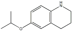 6-(propan-2-yloxy)-1,2,3,4-tetrahydroquinoline Struktur