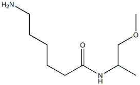 6-amino-N-(2-methoxy-1-methylethyl)hexanamide Struktur