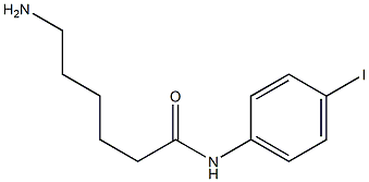 6-amino-N-(4-iodophenyl)hexanamide Struktur