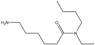 6-amino-N-butyl-N-ethylhexanamide Struktur