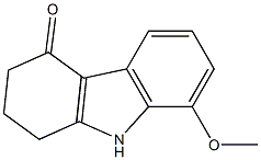 8-methoxy-2,3,4,9-tetrahydro-1H-carbazol-4-one Struktur