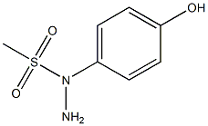 amino-N-(4-hydroxyphenyl)-N-methylsulfonamide Struktur