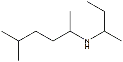 butan-2-yl(5-methylhexan-2-yl)amine Struktur