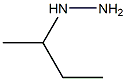 butan-2-ylhydrazine Struktur