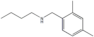 butyl[(2,4-dimethylphenyl)methyl]amine Struktur