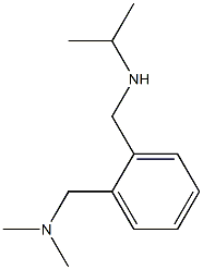 dimethyl({2-[(propan-2-ylamino)methyl]phenyl}methyl)amine Struktur