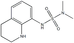 dimethyl(1,2,3,4-tetrahydroquinolin-8-ylsulfamoyl)amine Struktur