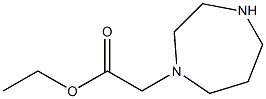 ethyl 1,4-diazepan-1-ylacetate Struktur