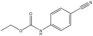 ethyl 4-cyanophenylcarbamate Struktur