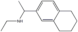 ethyl[1-(5,6,7,8-tetrahydronaphthalen-2-yl)ethyl]amine Struktur