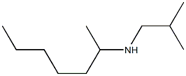 heptan-2-yl(2-methylpropyl)amine Struktur