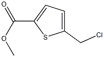 methyl 5-(chloromethyl)thiophene-2-carboxylate Struktur