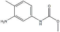 methyl N-(3-amino-4-methylphenyl)carbamate Struktur