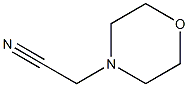 morpholin-4-ylacetonitrile Struktur