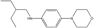 N-(2-ethylbutyl)-4-(morpholin-4-yl)aniline Struktur