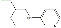 N-(2-ethylbutyl)pyridin-3-amine Struktur