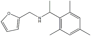 N-(2-furylmethyl)-N-(1-mesitylethyl)amine Struktur