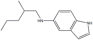 N-(2-methylpentyl)-1H-indol-5-amine Struktur