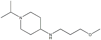 N-(3-methoxypropyl)-1-(propan-2-yl)piperidin-4-amine Struktur