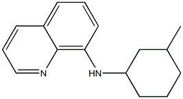 N-(3-methylcyclohexyl)quinolin-8-amine Struktur