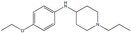 N-(4-ethoxyphenyl)-1-propylpiperidin-4-amine Struktur