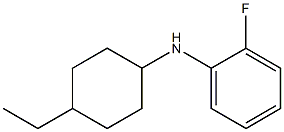 N-(4-ethylcyclohexyl)-2-fluoroaniline Struktur