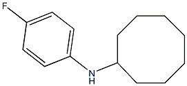 N-(4-fluorophenyl)cyclooctanamine Struktur