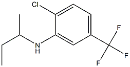 N-(butan-2-yl)-2-chloro-5-(trifluoromethyl)aniline Struktur