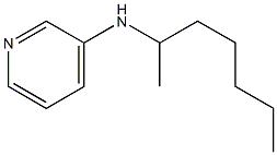 N-(heptan-2-yl)pyridin-3-amine Struktur