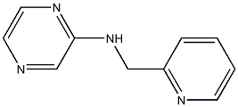 N-(pyridin-2-ylmethyl)pyrazin-2-amine Struktur