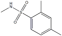 N,2,4-trimethylbenzene-1-sulfonamide Struktur