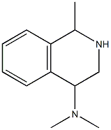 N,N,1-trimethyl-1,2,3,4-tetrahydroisoquinolin-4-amine Struktur