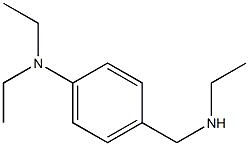 N,N-diethyl-4-[(ethylamino)methyl]aniline Struktur