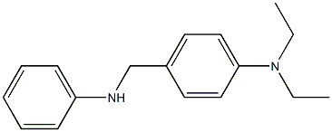 N,N-diethyl-4-[(phenylamino)methyl]aniline Struktur