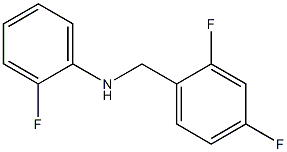 N-[(2,4-difluorophenyl)methyl]-2-fluoroaniline Struktur