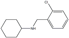 N-[(2-chlorophenyl)methyl]cyclohexanamine Struktur