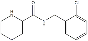 N-[(2-chlorophenyl)methyl]piperidine-2-carboxamide Struktur