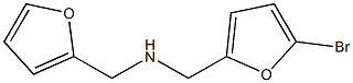 N-[(5-bromo-2-furyl)methyl]-N-(2-furylmethyl)amine Struktur