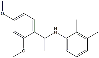 N-[1-(2,4-dimethoxyphenyl)ethyl]-2,3-dimethylaniline Struktur