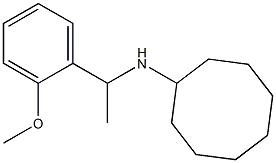 N-[1-(2-methoxyphenyl)ethyl]cyclooctanamine Struktur