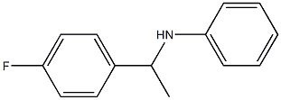 N-[1-(4-fluorophenyl)ethyl]aniline Struktur