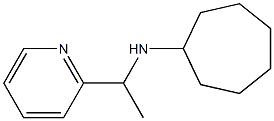 N-[1-(pyridin-2-yl)ethyl]cycloheptanamine Struktur