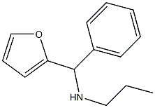 N-[2-furyl(phenyl)methyl]-N-propylamine Struktur