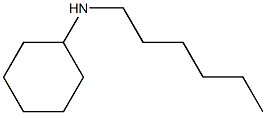 N-hexylcyclohexanamine Struktur