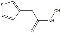 N-hydroxy-2-(thiophen-3-yl)acetamide Struktur