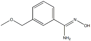 N'-hydroxy-3-(methoxymethyl)benzenecarboximidamide Struktur