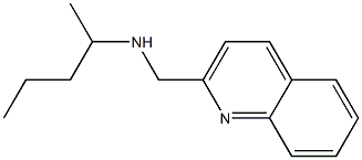 pentan-2-yl(quinolin-2-ylmethyl)amine Struktur